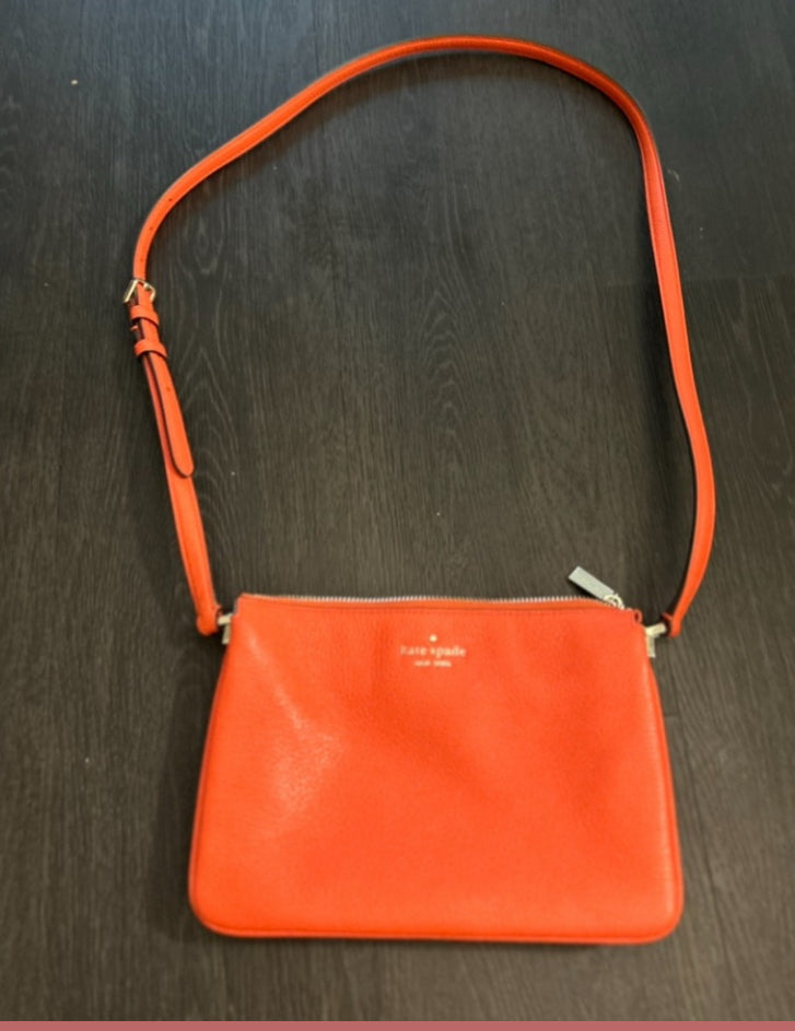Kate Spade Vibrant Orange Crossbody Bag