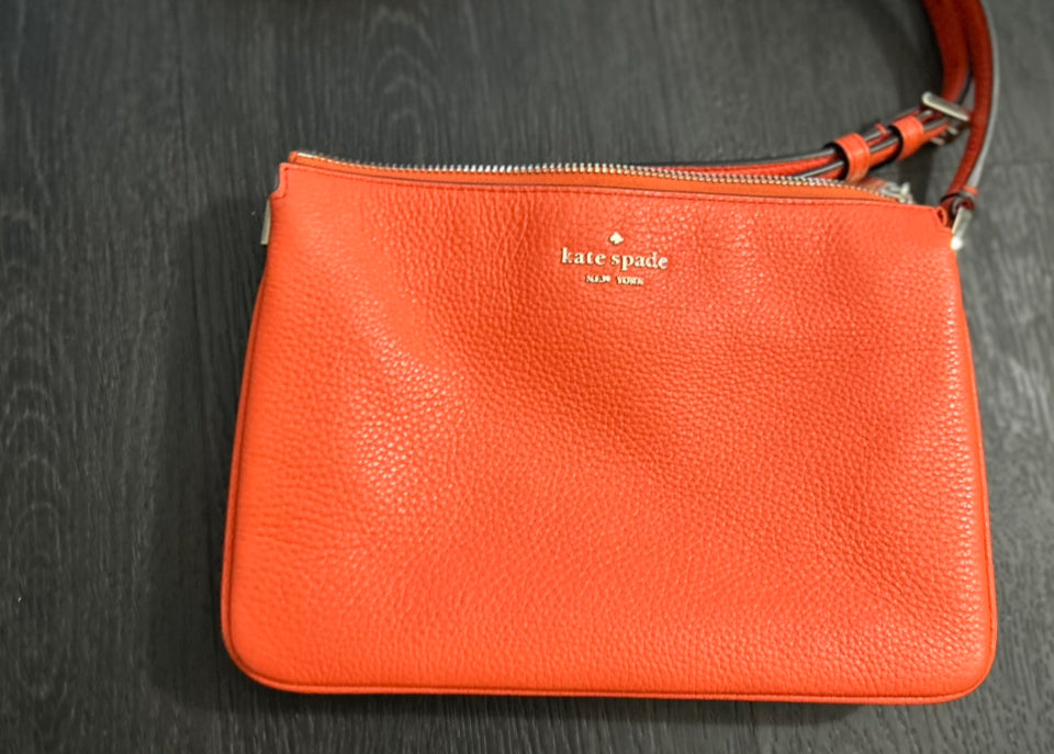 Kate Spade Vibrant Orange Crossbody Bag