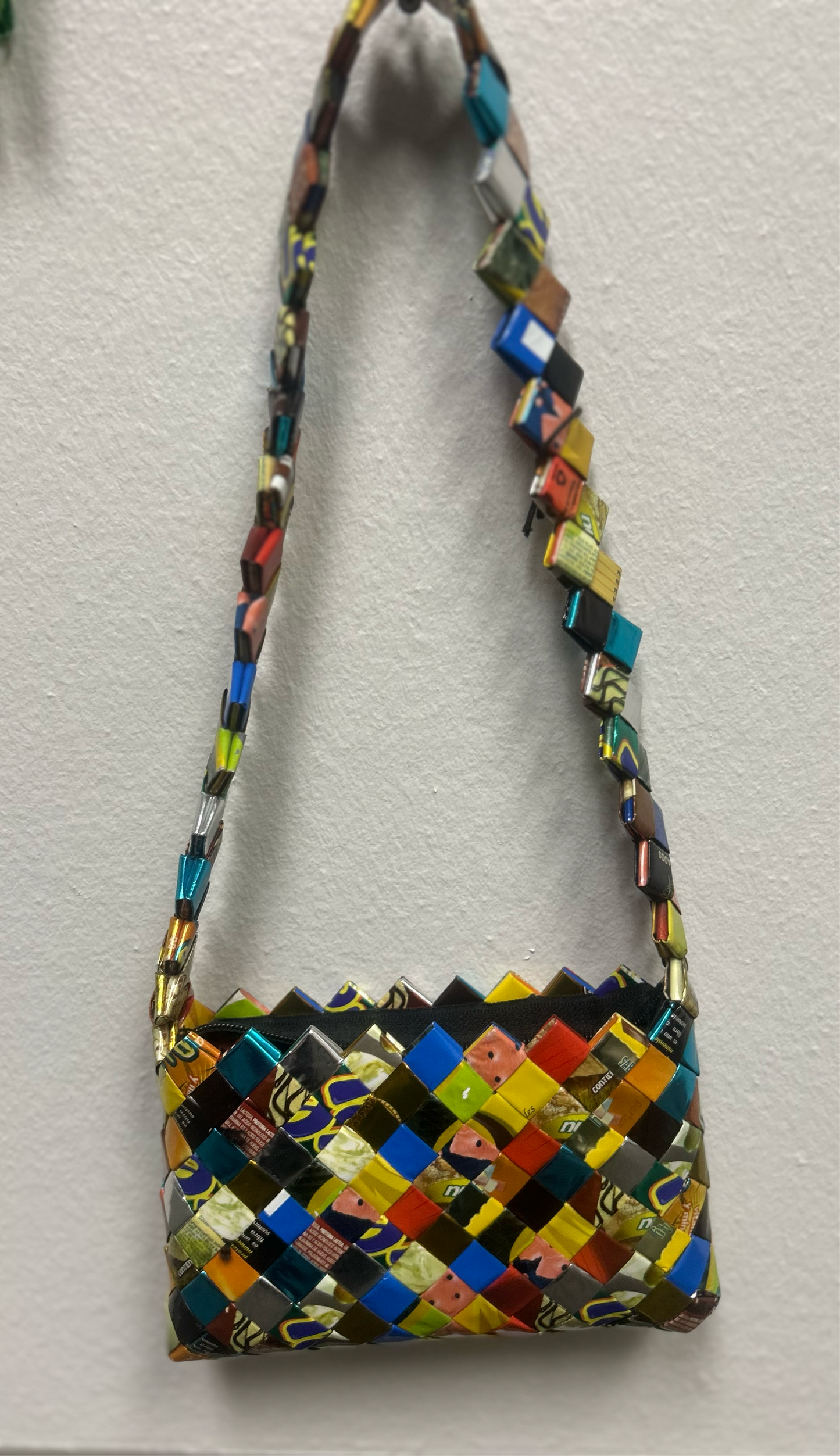 Vintage Candy Wrapper Purse From Recycle