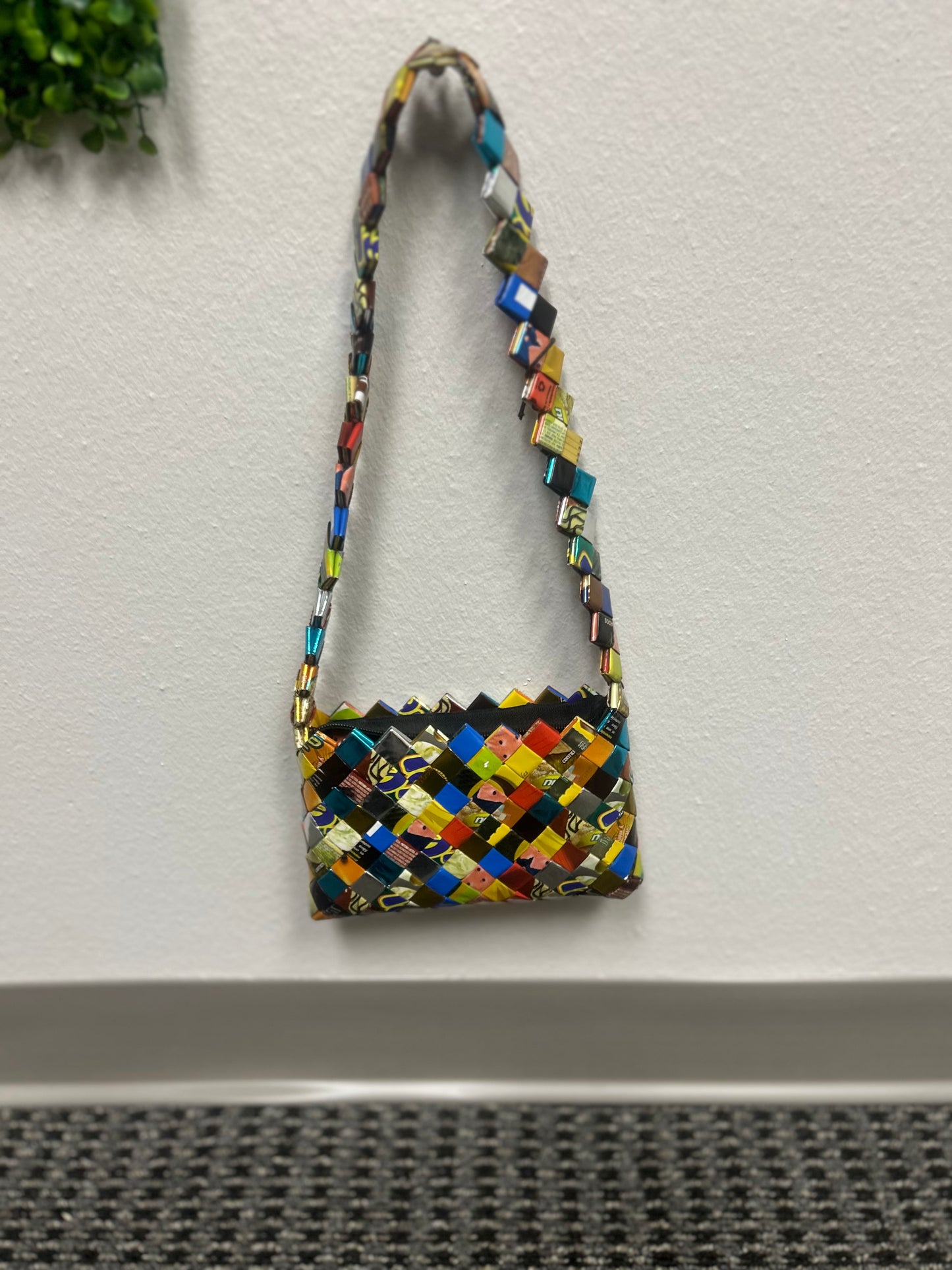 Vintage Candy Wrapper Purse From Recycle